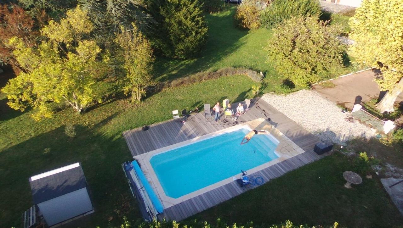 Chambres D'Hotes Le Cedre Bleu Saint-Lattier Exteriér fotografie